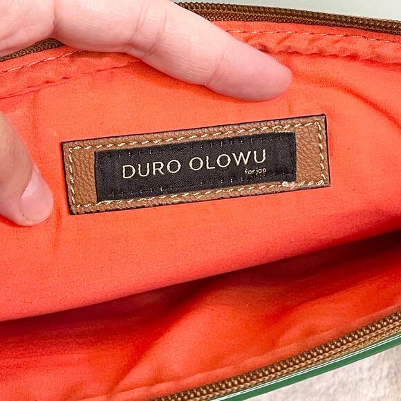 Duro Olowu for jcp Orange Multicolor Crossbody Bag - Picture 5 of 7